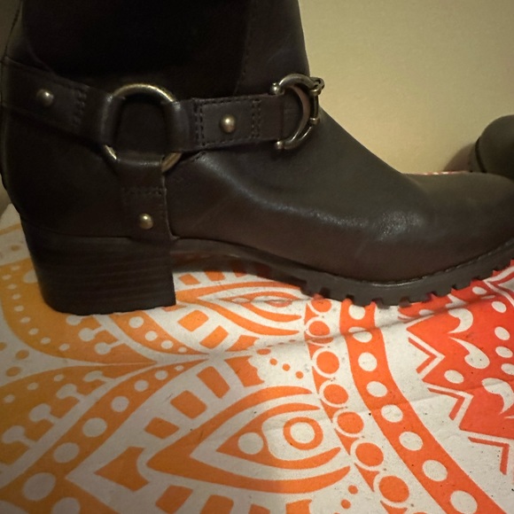 Etienne Aigner Dark Brown Boots - Picture 3 of 7